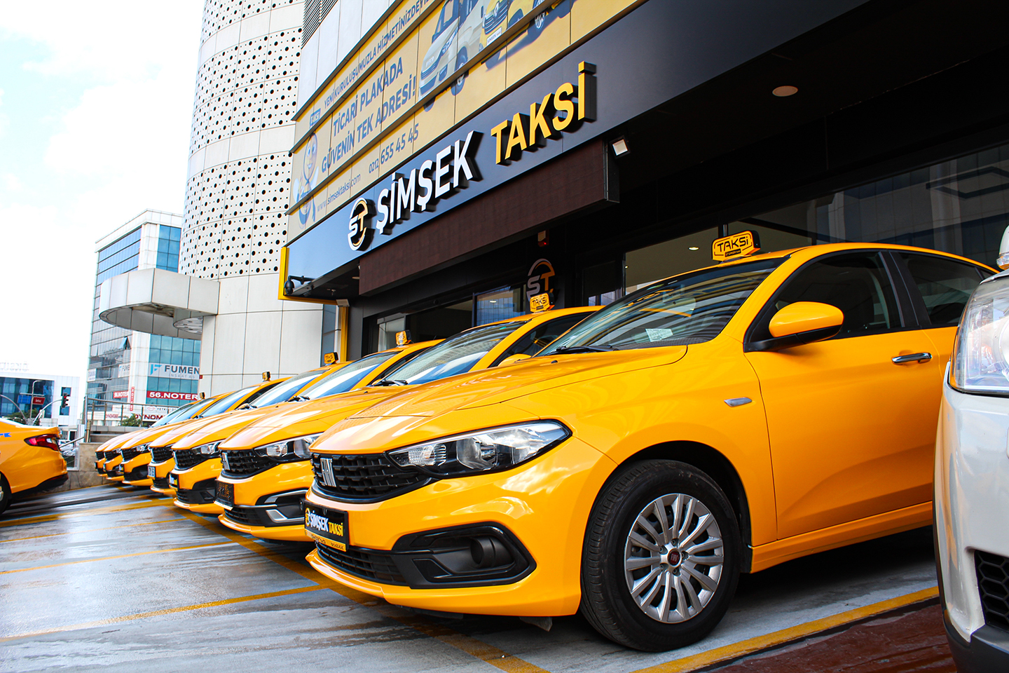 Sarı Ticari Taksi Plakası